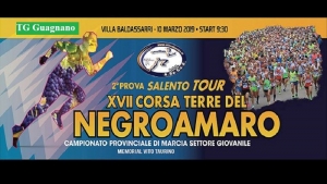 Torna la competizione &ldquo;Terre del Negroamaro&rdquo;, una sana corsa nelle campagne salentine
